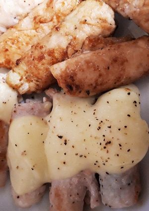 ねぎ巻き　チーズ味と焼肉のたれ味-レシピのメイン写真