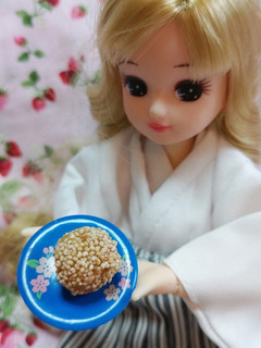 リカちゃんサイズ♡さつまいも団子ꕤ*.゚-レシピのメイン写真
