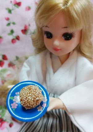 リカちゃんサイズ♡さつまいも団子ꕤ*.ﾟ-レシピのメイン写真