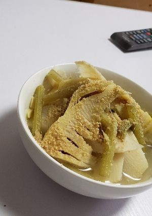 採りたてのタケノコとフキの胡麻煮-レシピのメイン写真