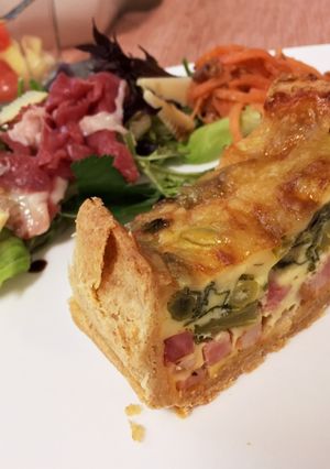 サクサク生地の春野菜キッシュ-レシピのメイン写真