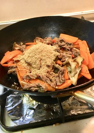 舞茸と人参のきんぴら-レシピのメイン写真
