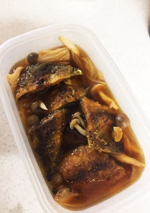 カレー味の鯖の南蛮漬け-レシピのメイン写真