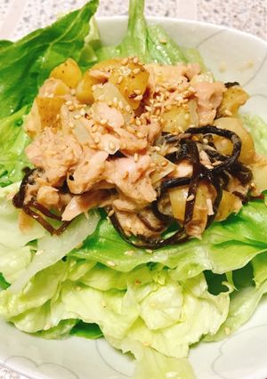 新じゃが塩昆布シーチキンおかずサラダ♡♡-レシピのメイン写真