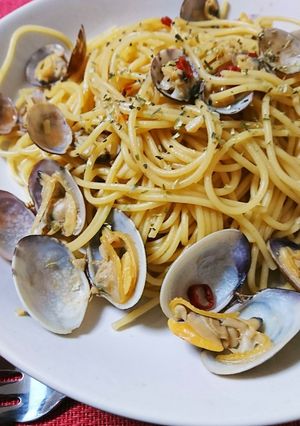 料理酒で簡単 あさりのボンゴレ-レシピのメイン写真