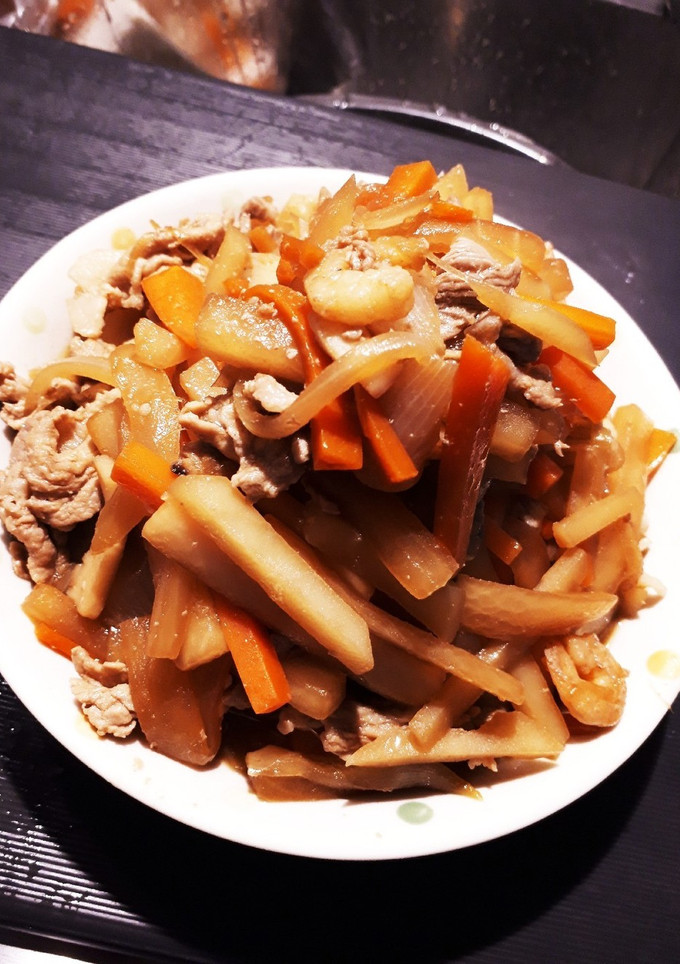 野菜とお肉の醤油炒め-レシピのメイン写真