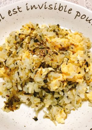 定番の味!高菜しらすチャーハン☆☆-レシピのメイン写真