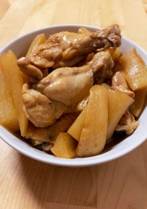 レンジde鷄と大根のサッパリ煮-レシピのメイン写真