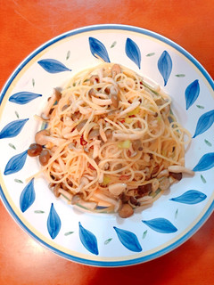 しめじのにんにく醤油パスタ-レシピのメイン写真
