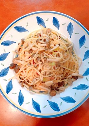 しめじのにんにく醤油パスタ-レシピのメイン写真