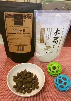 愛犬の美味しいデトックスボーロ(おやつ)-レシピのメイン写真
