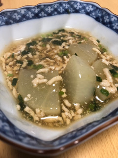 大根のそぼろあんかけ-レシピのメイン写真