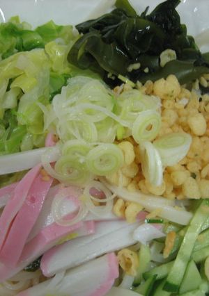 冷やしたぬきうどん-レシピのメイン写真