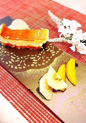 簡単しっとりニューヨークチーズケーキ-レシピのメイン写真