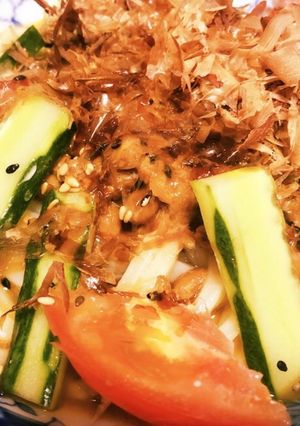 納豆うどん-レシピのメイン写真
