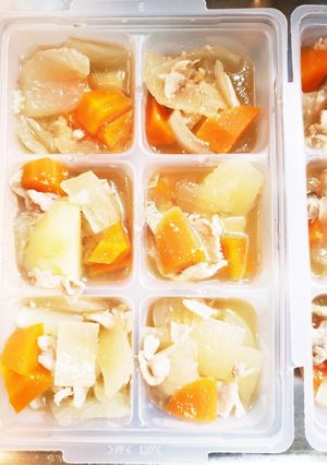 離乳食完了期～幼児食　手づかみで肉じゃが-レシピのメイン写真