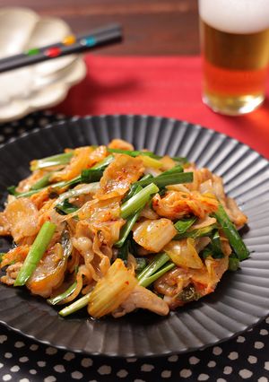 豚ばら肉とキムチの簡単☆コク旨炒め-レシピのメイン写真