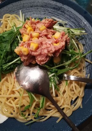 スパゲティツナ缶詰-レシピのメイン写真