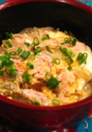 明太子の玉子とじ丼-レシピのメイン写真
