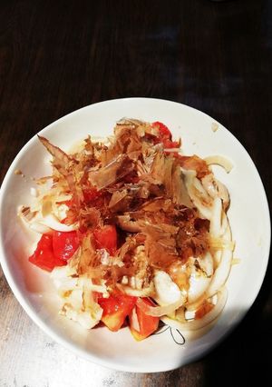 新玉ねぎ&茹で豚トマトポン酢和え★☆-レシピのメイン写真