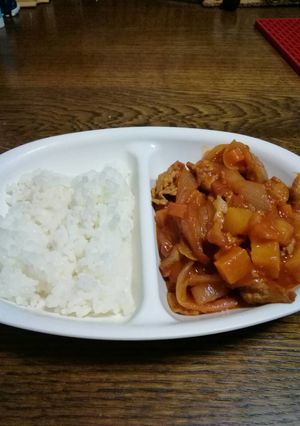 季節先取り✨夏野菜チキンカレーライス-レシピのメイン写真