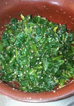 お母さんの味♡ほうれん草の胡麻和え-レシピのメイン写真