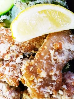 刺身用のかつおで☀️竜田揚げ-レシピのメイン写真