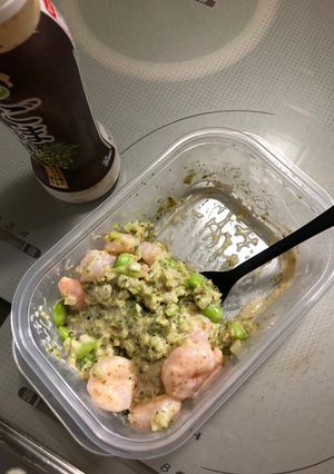 海老ブロッコリーライス剥き枝豆のサラダ-レシピのメイン写真