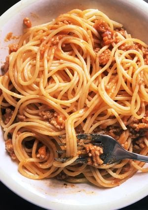 オリジナルトマトソースパスタ Ver.2-レシピのメイン写真