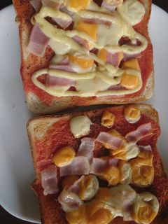 ベーコンチーズトースト-レシピのメイン写真