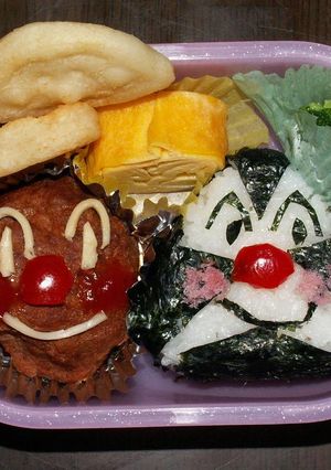 アンパンマン弁当-レシピのメイン写真