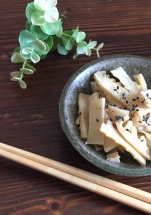冷凍保存OK！タケノコでメンマ-レシピのメイン写真