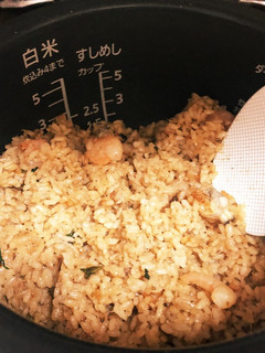 えびとあさりの中華風ご飯-レシピのメイン写真