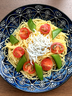 しらす&プチトマトの和風パスタ-レシピのメイン写真