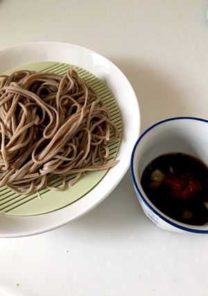 ピリ辛つけそば*Ü*-レシピのメイン写真