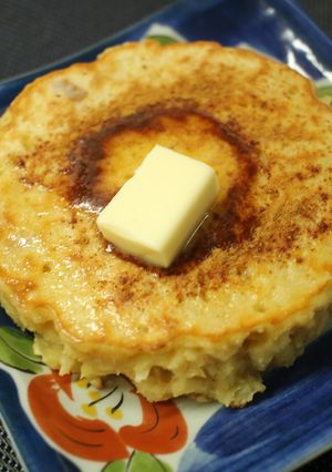 余ったパン粉でパンケーキ♪-レシピのメイン写真