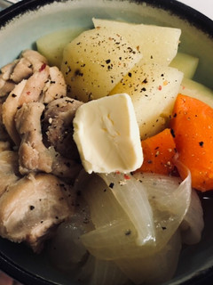 新ジャガ×新タマの塩肉じゃが-レシピのメイン写真