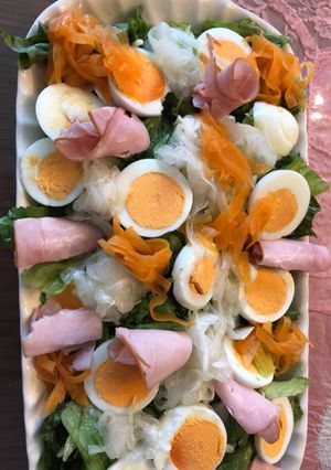 ゴールデンウィーク 華やか節約サラダ-レシピのメイン写真