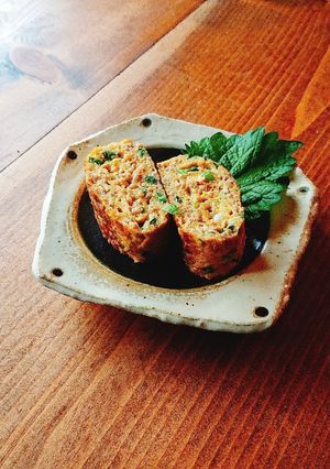 ご飯がススム♥️鶏そぼろの玉子焼き♪-レシピのメイン写真