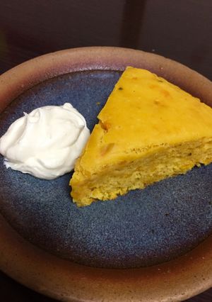 超簡単☆HMで甘〜いかぼちゃケーキ♪-レシピのメイン写真