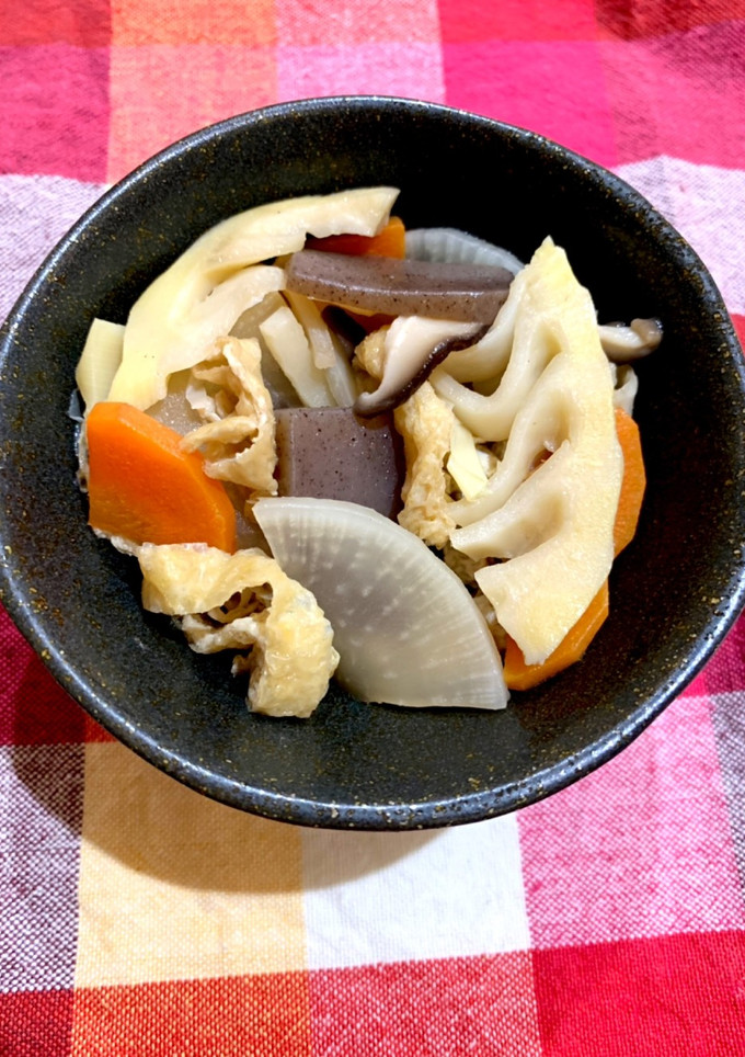 タケノコと油揚げの煮物-レシピのメイン写真