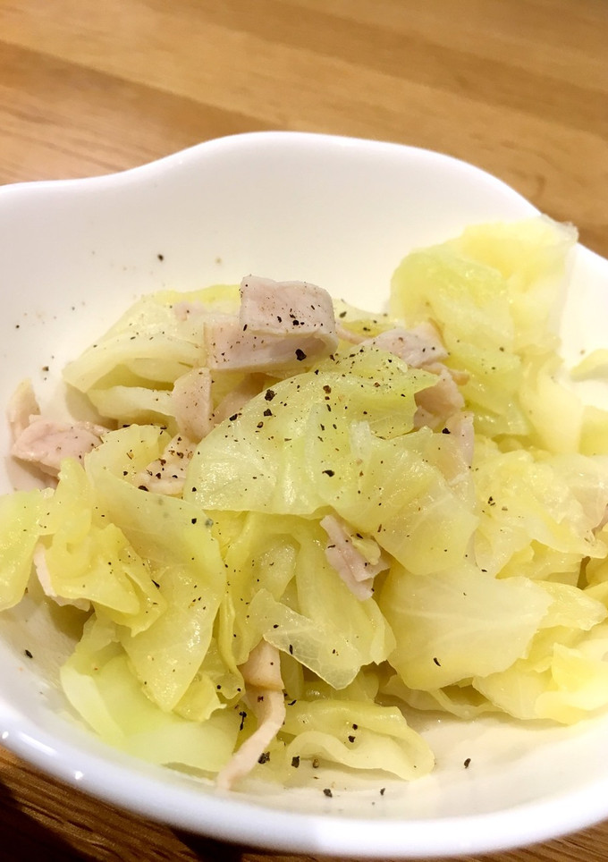 キャベツとハムのくたくた煮-レシピのメイン写真