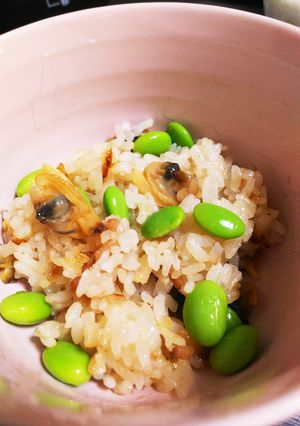 ふわふわモチモチ☆あさりご飯-レシピのメイン写真