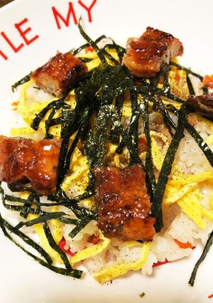 うなぎちらし-レシピのメイン写真