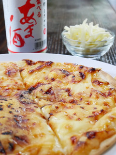 甘くておいしい甘酒ピザ-レシピのメイン写真