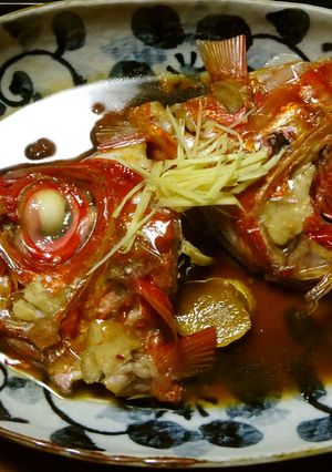 キンメのカブト煮-レシピのメイン写真