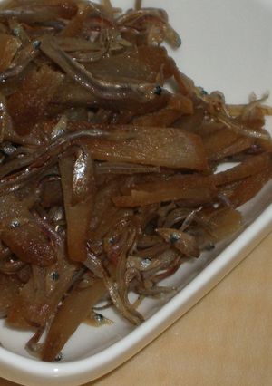 ごぼうとちりめんの甘辛炒め-レシピのメイン写真