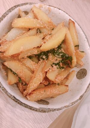 ジャガイモの明太バター醤油炒め♪-レシピのメイン写真