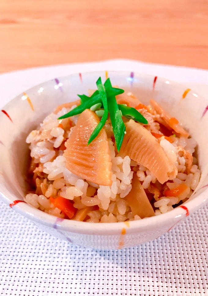 ⌘ たけのこ混ぜご飯 ⌘ 混ぜご飯の具-レシピのメイン写真