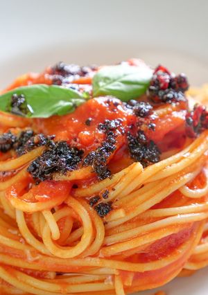 トマトソースパスタ(発酵旨味オイル）-レシピのメイン写真